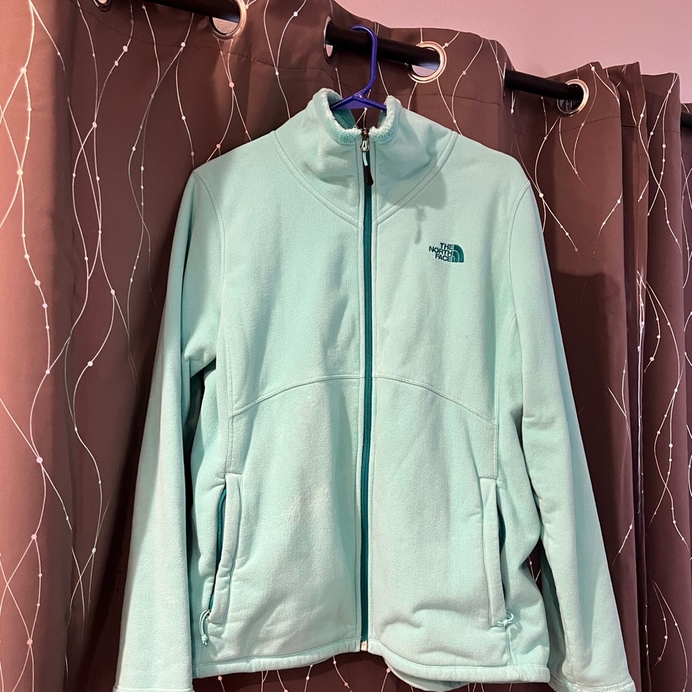 The North Face Light Green Fleece Jacket